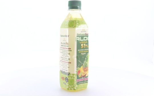 NatureTech Băutură din Fructe Suc Aloe & Fructe tropicale Fără zahăr 500ml 1buc