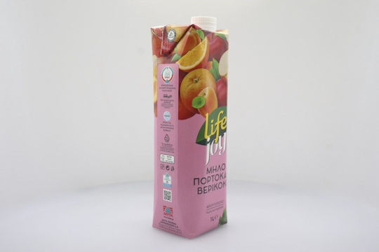Life Χυμός Μήλο Βερύκοκο 1000ml