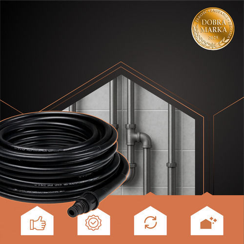 Ruhhy Professional Cleaning Accessories Pipe Cleaning Tube with Adapters