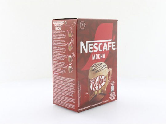 Nescafe Στιγμιαίος Καφές Kit Kat 7sac Mocha 147gr