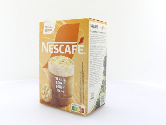 Nestle Instant Coffee Nescafe Vanilla Cookie vanilla cookie dough Ground ,7 Sachets