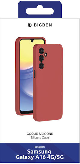 Husă Bigben Samsung Galaxy A16 4g/5g Soft Touch Din Silicon Roșu