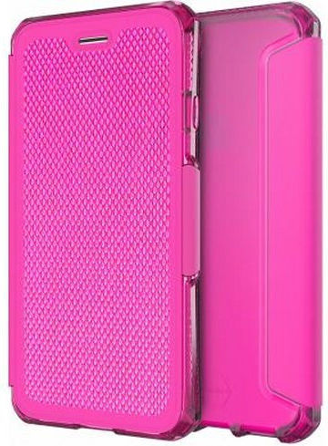 Itskins Folio Case Iphone Se 2020 8 7 6s Folio Renforcé Spectra Pink