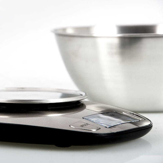 Eldom WK320S Digital Kitchen Scale with Bucket Up To 5kg Inox