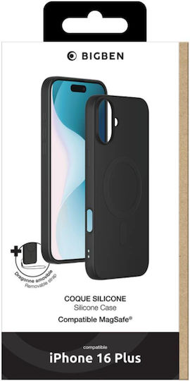 Bigben Schutzhülle Für iPhone 16 Plus Magsafe Schwarz