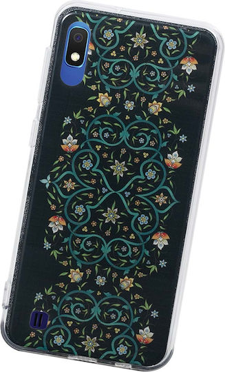 Bigben Connected Hybrid Case Samsung Galaxy A10 Pattern Paradise Elegant Fine Design Multicolour