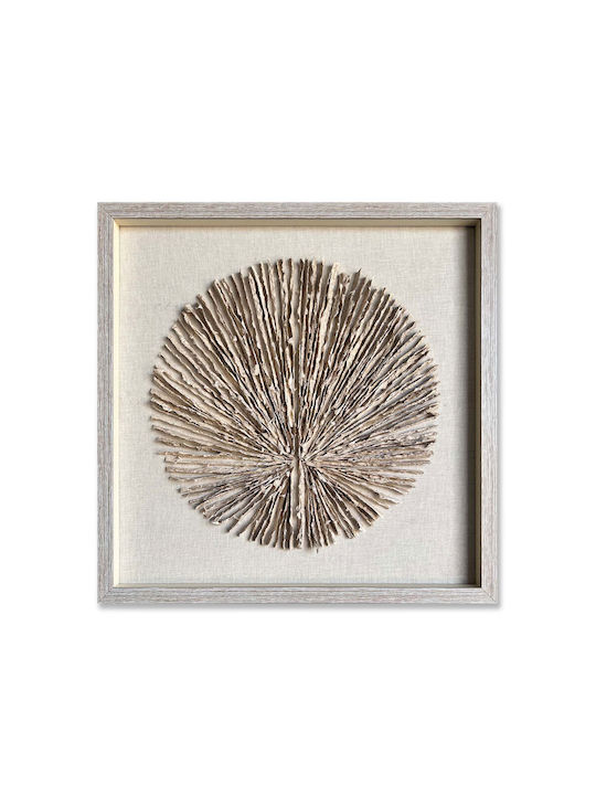 InTheBox Pure Earth Πίνακας σε Καμβά 60x60cm
