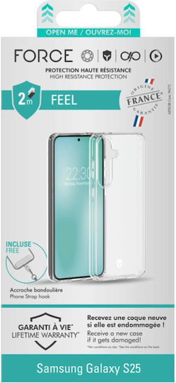 Husă Tip Back Cover Samsung Galaxy S25 Întărită 2m Transparentă