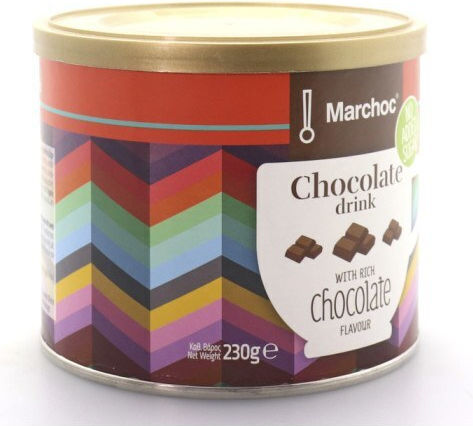 Marchoc Σοκολάτα Γάλακτος σε Σκόνη 230gr