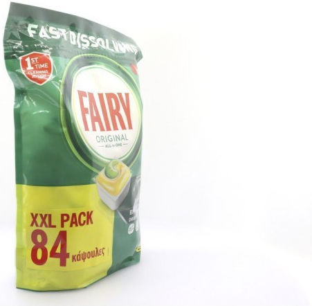Fairy All In One Original 84 Κάψουλες Πλυντηρίου Πιάτων