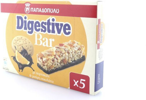 Papadopoulou Бара С Ядки С Черен Шоколад 5x28гр