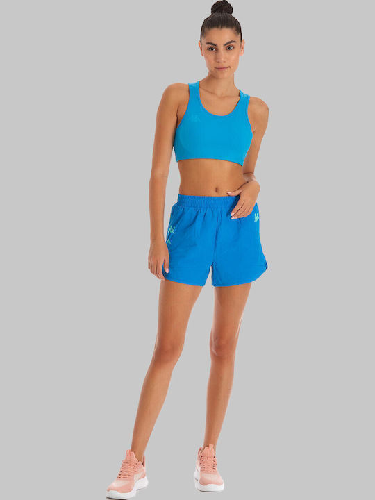 Kombat Erbof Women's Sporty Shorts Light Blue