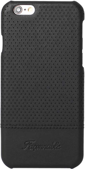 Façonnable Case Apple Iphone 6/6s Rigid Patterned Micro-perforated Black