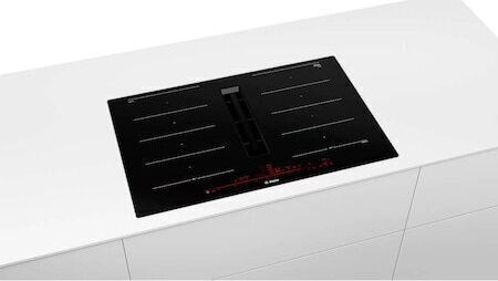 Bosch Serie 8 Επαγωγική Εστία Αυτόνομη με Απορροφητήρα 75x49εκ.