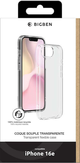 Bigben Connected Калъф Apple iPhone SE 4 Гъвкав TPU Антижълт Прозрачен