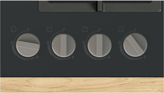 Serie 4 Natural Gas Cooktop Autonomous 60x52εκ.