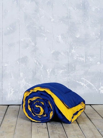 Nima Duvet Queen 220x240cm Blue-Orange