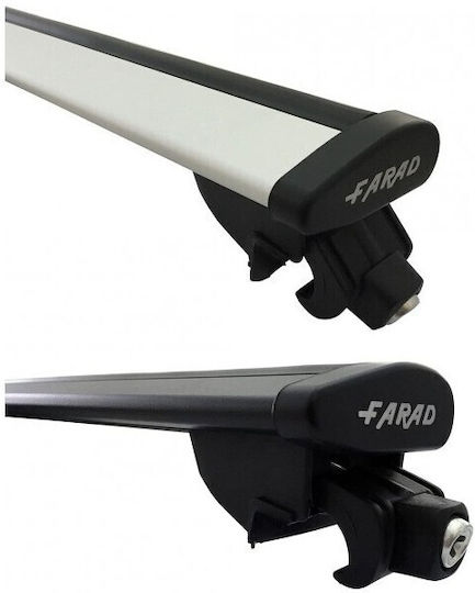 Farad (with Roof Rack Legs and Lock) Silver