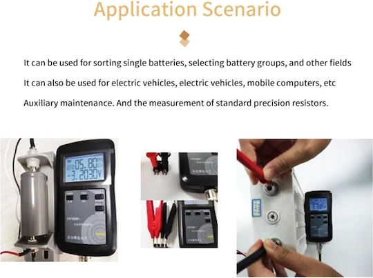 Vapcell Αναλογικό Battery Tester