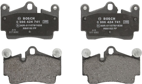 Bosch Спирачна накладка за Volkswagen Тоуарег