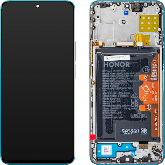 Huawei Οθόνη με Μηχανισμό Αφής για Huawei Honor X8a (Μπλε)