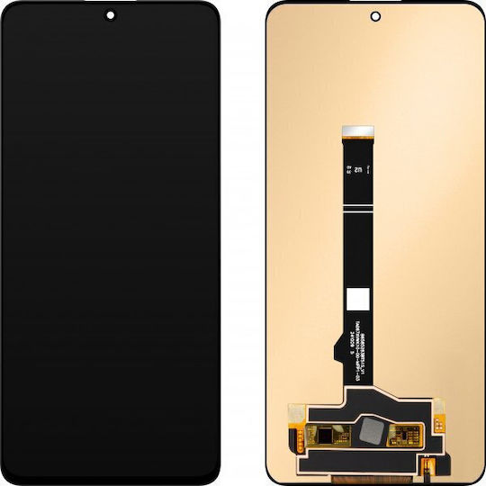 MP Οθόνη με Μηχανισμό Αφής για Xiaomi Poco X6, Redmi Note 13 Pro 5G (Μαύρο)