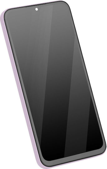 Samsung Екран & Предна Панел A556b със Сензорен Механизъм за Samsung A556B Galaxy A55 5G (Лилав)