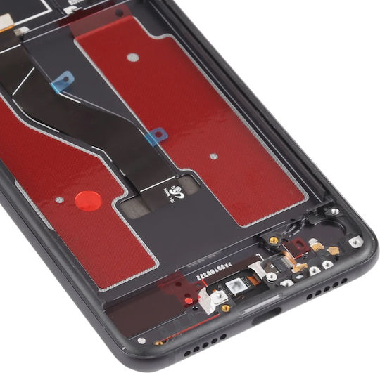 Οθόνη mit Touch-Mechanismus und Rahmen für Huawei P20 PRO CLT-L09, CLT-L29 (Schwarz)