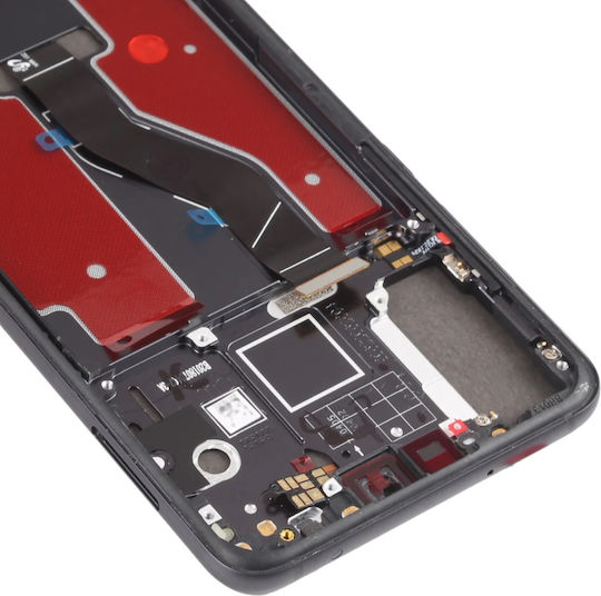 Οθόνη mit Touch-Mechanismus und Rahmen für Huawei P20 PRO CLT-L09, CLT-L29 (Schwarz)