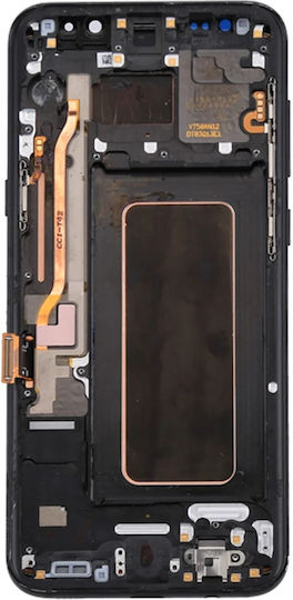 Οθόνη με Μηχανισμό Αφής και Πλαίσιο για Samsung Galaxy S8 Plus G955 G955F (Μαύρο)