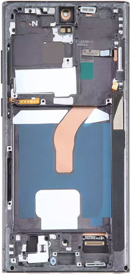 Screen OLED with Touch Mechanism and Frame for Samsung Galaxy S22 Ultra 5G S908B (Black)