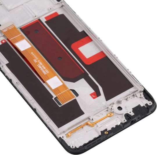 O ecran cu Mecanism Tactil și Cadru pentru OPPO A74 5G CPH2197 (Negru)
