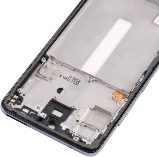 O ecran cu Mecanism Tactil și Cadru pentru Samsung Galaxy A52S 5G SM-A528B (Negru)