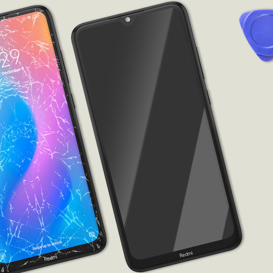 Xiaomi Екран със Сензорен Механизъм и Рамка за Redmi Note 8T (Сив)