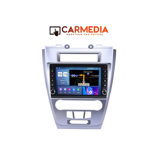 Carmedia Auto-Audiosystem für Ford Vereinigung 2012-2017 (Bluetooth/USB/WiFi/GPS/Apple-Carplay/Android-Auto) mit Touchscreen 10"