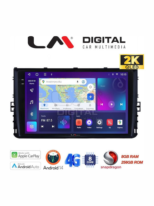 LM Digital Auto-Audiosystem für Volkswagen T-Roc / T-Kreuz 2017> (Bluetooth/USB/WiFi/GPS/Apple-Carplay/Android-Auto)