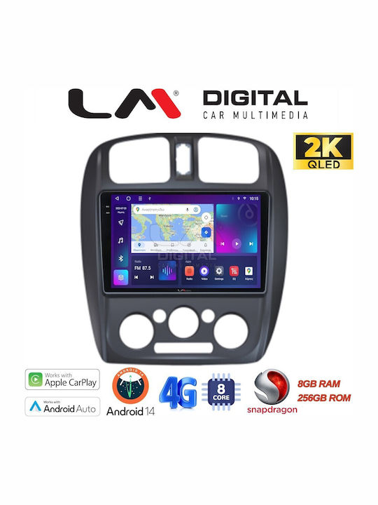 LM Digital Ηχοσύστημα Αυτοκινήτου για Mazda 323 1999>2004 (Bluetooth/USB/WiFi/GPS/Apple-Carplay/Android-Auto)