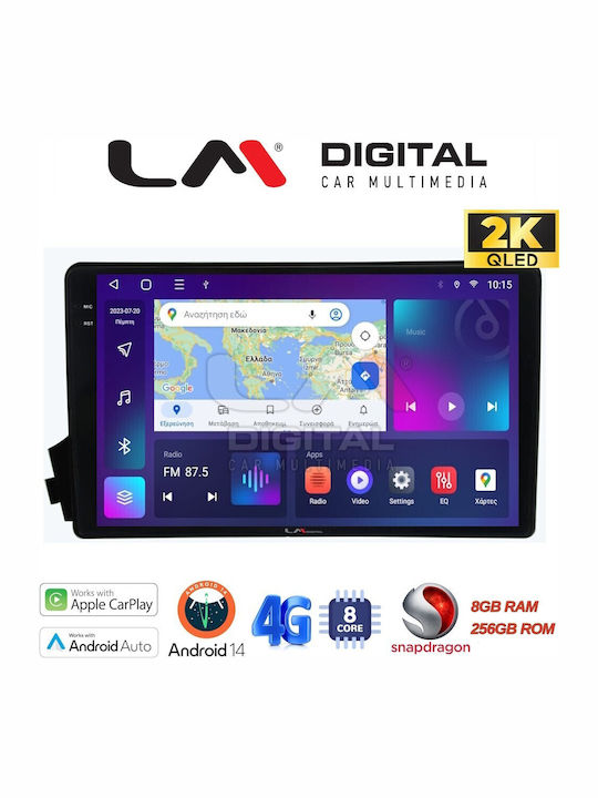 LM Digital Car Audio System for Ssangyong Actyon / Kyron 2006>2015 (Bluetooth/USB/WiFi/GPS/Apple-Carplay/Android-Auto)