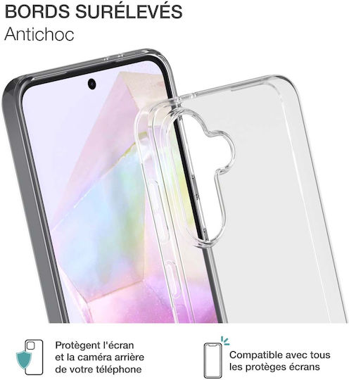 Bigben Verbundenes Case Samsung Galaxy A36 5G/A56 5G Weiche Tpu Anti-Gelbfärbung Transparente