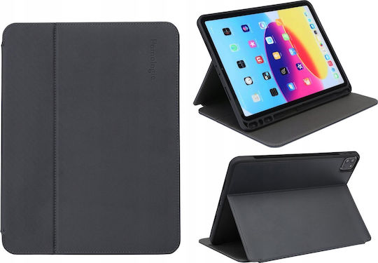 Apple Pomologic Bookfolio Flip Cover Γκρι (iPad Air 4/5 gen, iPad Pro 11” 3/4 gen)