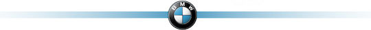 Bmw Bmtb8comscakl 8" negru carbon dungi albastre