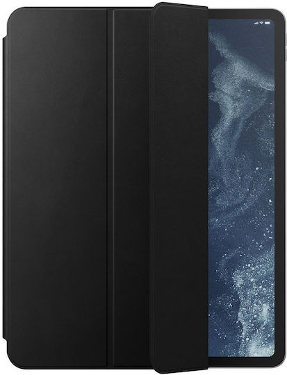 Nomad Фолио Флип Капак Естествена Кожа Черен (iPad Air 13" 2024/2025/2026)