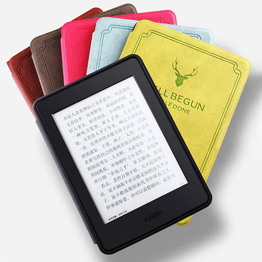Strado Flip Cover Κόκκινη (Kindle Paperwhite 1/2/3)