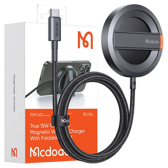 Mcdodo Încărcător Wireless (Qi Pad) 15W Negruς (CH-5500)