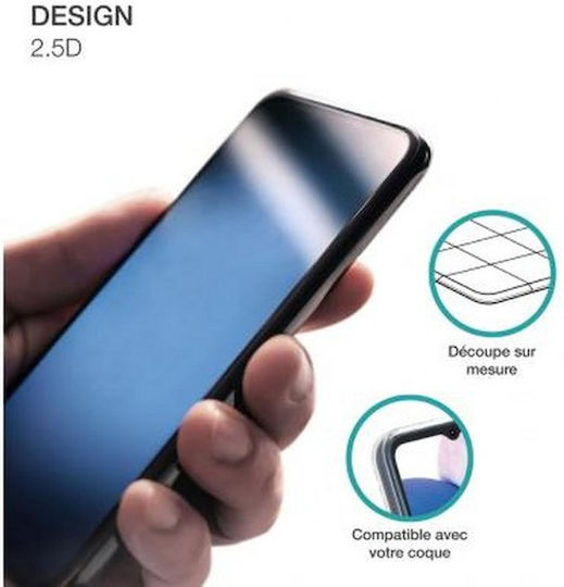 Protector de Ecran Tempered Glass Bigben Connected pentru Samsung Galaxy A34 2.5d Transparent Rezistent la Zgârieturi