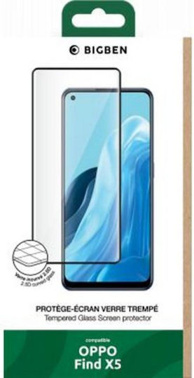 Bigben Connected Tempered Glass Screen Protector Oppo Find X5 3d Scratch Proof Transparent