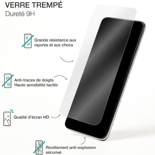 Bigben Connected Tempered Glass Film 9h Galaxy A55 Transparent