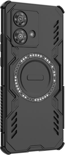 Umschlag Rückseite Schwarz (Motorola Edge 40 Neo - German)