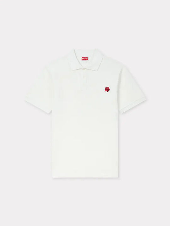 'boke Flower' Polo Μπλούζα Κοντομάνικη Off White