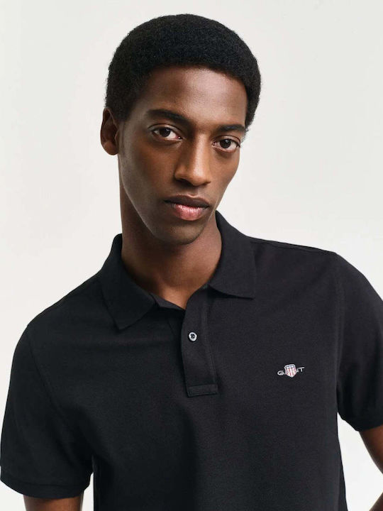 Polo T-Shirt Schwarz